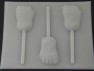 4205 Baby Feet Chocolate or Hard Candy Lollipop Mold